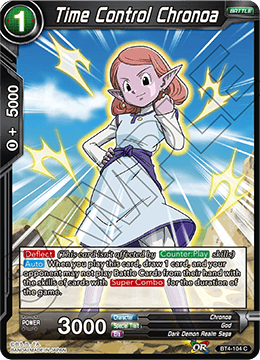 Time Control Chronoa - Colossal Warfare - Common - BT4-104