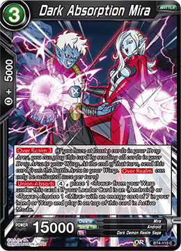 Dark Absorption Mira - Colossal Warfare - Common - BT4-110