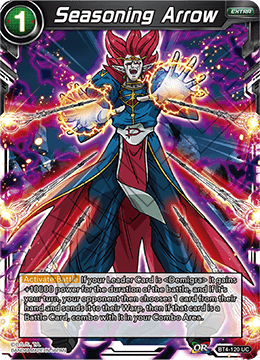 Seasoning Arrow - Colossal Warfare - Uncommon - BT4-120