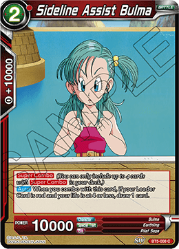 Sideline Assist Bulma - Miraculous Revival - Common - BT5-008
