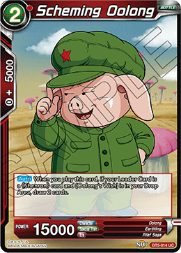 Scheming Oolong - Miraculous Revival - Uncommon - BT5-014