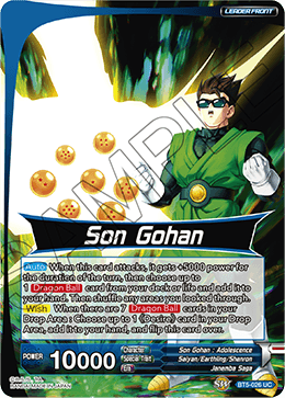 Son Gohan // Righteous Heart Son Gohan - Miraculous Revival - Uncommon - BT5-026