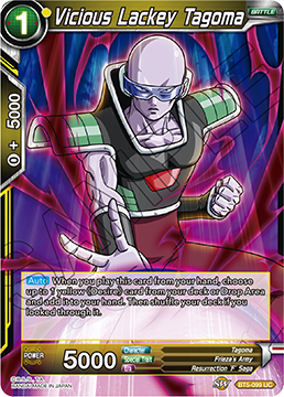 Vicious Lackey Tagoma - Miraculous Revival - Uncommon - BT5-099