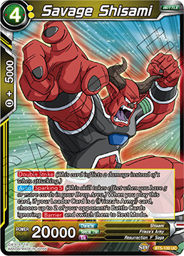 Savage Shisami - Miraculous Revival - Uncommon - BT5-100