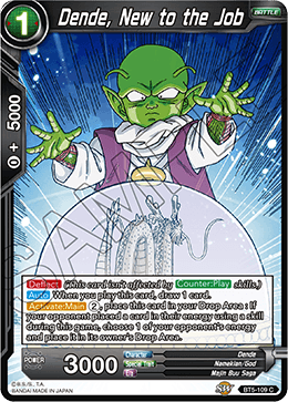 Dende, New to the Job - Miraculous Revival - Common - BT5-109