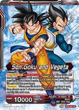 Son Goku and Vegeta // SSB Gogeta, Fusion Perfected (Dragon Ball World Adventure Stamped) - Promotion Cards - Uncommon - BT6-001