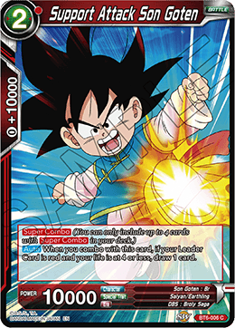 Support Attack Son Goten - Destroyer Kings - Common - BT6-006