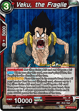Veku, the Fragile - Destroyer Kings Pre-Release Cards - Common - BT6-013_PR