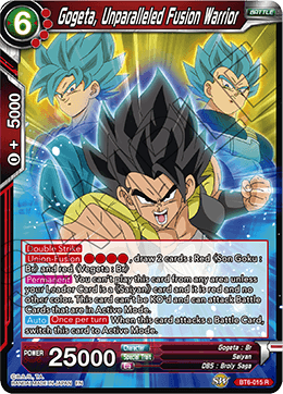 Gogeta, Unparalleled Fusion Warrior - Destroyer Kings - Rare - BT6-015