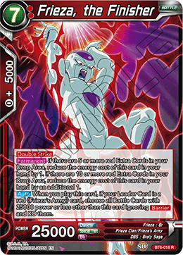 Frieza, the Finisher - Destroyer Kings - Rare - BT6-018