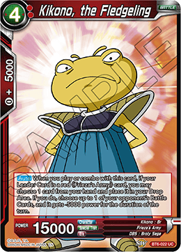 Kikono, the Fledgeling - Destroyer Kings - Uncommon - BT6-022