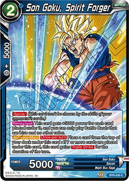 Son Goku, Spirit Forger - Destroyer Kings - Common - BT6-030