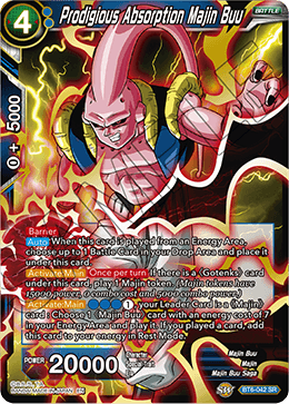 Prodigious Absorption Majin Buu - Destroyer Kings - Super Rare - BT6-042