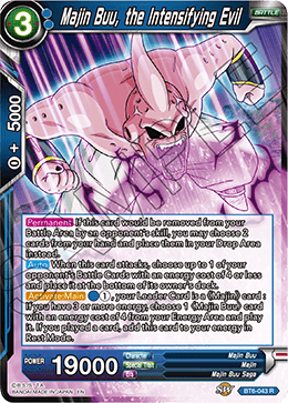 Majin Buu, the Intensifying Evil - Destroyer Kings - Rare - BT6-043