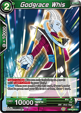 Godgrace Whis - Destroyer Kings - Common - BT6-058