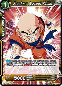 Fearless Assault Krillin - Destroyer Kings - Common - BT6-089