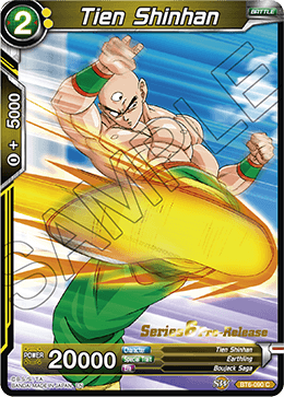Tien Shinhan - Destroyer Kings Pre-Release Cards - Common - BT6-090_PR