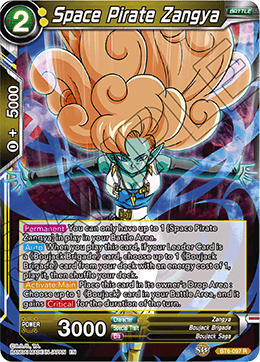 Space Pirate Zangya - Destroyer Kings - Rare - BT6-097