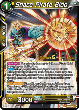 Space Pirate Bido - Destroyer Kings Pre-Release Cards - Common - BT6-099_PR