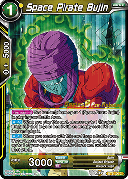 Space Pirate Bujin - Destroyer Kings Pre-Release Cards - Common - BT6-100_PR