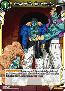 Arrival of the Space Pirates - Destroyer Kings - Uncommon - BT6-101