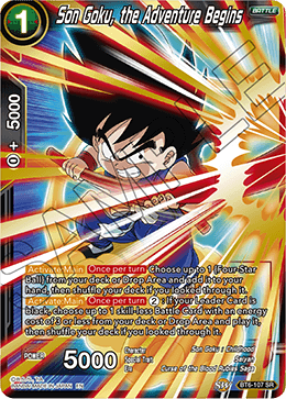 Son Goku, the Adventure Begins - Destroyer Kings - Super Rare - BT6-107