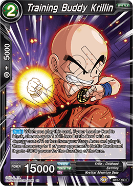 Training Buddy Krillin - Destroyer Kings - Rare - BT6-109