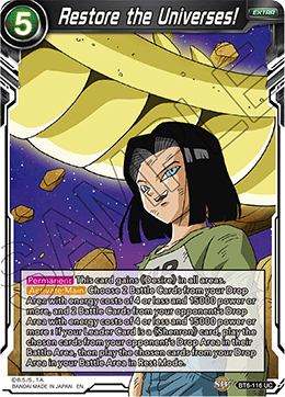 Restore the Universes! - Destroyer Kings - Uncommon - BT6-116