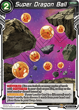 Super Dragon Ball - Destroyer Kings - Common - BT6-118