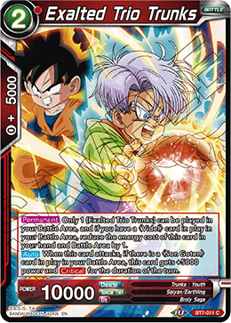 Exalted Trio Trunks - Assault of the Saiyans - Common - BT7-011