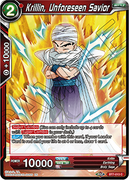 Krillin, Unforeseen Savior - Assault of the Saiyans - Common - BT7-013