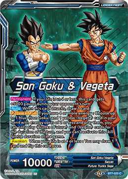 Son Goku & Vegeta // SSB Vegito, Energy Eruption - Assault of the Saiyans - Common - BT7-025