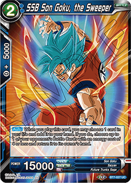 SSB Son Goku, the Sweeper - Assault of the Saiyans - Uncommon - BT7-027