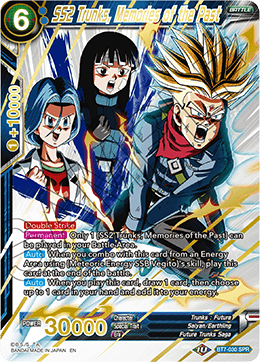 SS2 Trunks, Memories of the Past (SPR) - Assault of the Saiyans - Special Rare - BT7-030