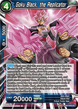 Goku Black, the Replicator - Assault of the Saiyans - Uncommon - BT7-042