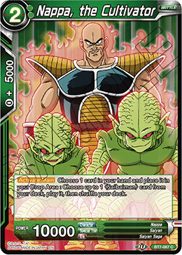 Nappa, the Cultivator - Assault of the Saiyans - Common - BT7-067