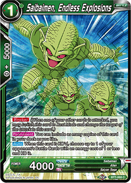Saibaimen, Endless Explosions (Reprint) - Battle Evolution Booster - Common - BT7-068