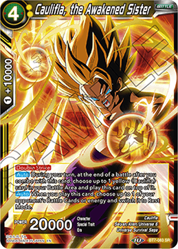 Caulifla, the Awakened Sister - Assault of the Saiyans - Super Rare - BT7-083