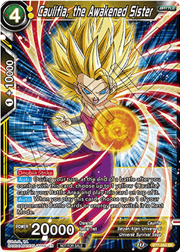 Caulifla, the Awakened Sister - Tournament Promotion Cards - Super Rare - BT7-083