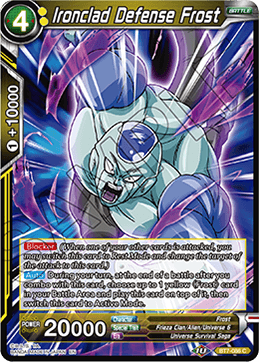 Ironclad Defense Frost - Assault of the Saiyans - Common - BT7-086