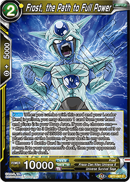 Frost, the Path to Full Power - Assault of the Saiyans - Common - BT7-087