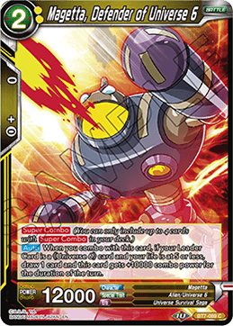 Magetta, Defender of Universe 6 - Assault of the Saiyans - Common - BT7-089