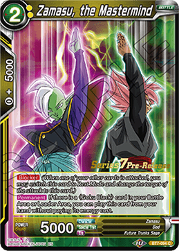 Zamasu, the Mastermind - Assault of the Saiyans Pre-Release Cards - Promo - BT7-094_PR