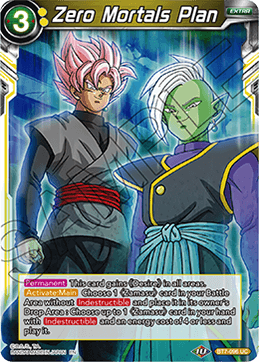 Zero Mortals Plan - Assault of the Saiyans - Uncommon - BT7-096