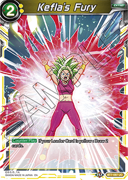 Kefla's Fury - Assault of the Saiyans - Uncommon - BT7-097