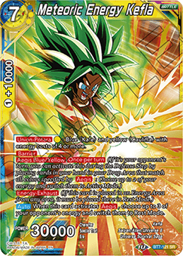 Meteoric Energy Kefla - Assault of the Saiyans - Super Rare - BT7-121