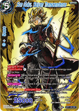 Son Goku, Saiyan Transcendence - Assault of the Saiyans - Infinite Saiyan Rare - BT7-129