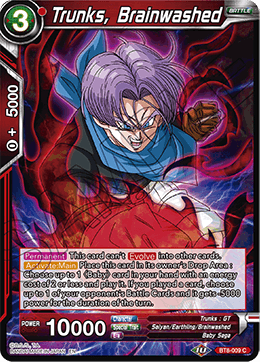 Trunks, Brainwashed - Malicious Machinations - Common - BT8-009