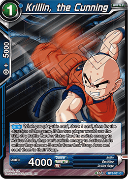 Krillin, the Cunning - Malicious Machinations - Common - BT8-031