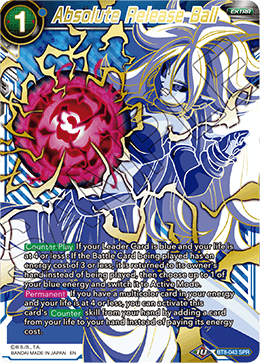 Absolute Release Ball (SPR) - Malicious Machinations - Special Rare - BT8-043